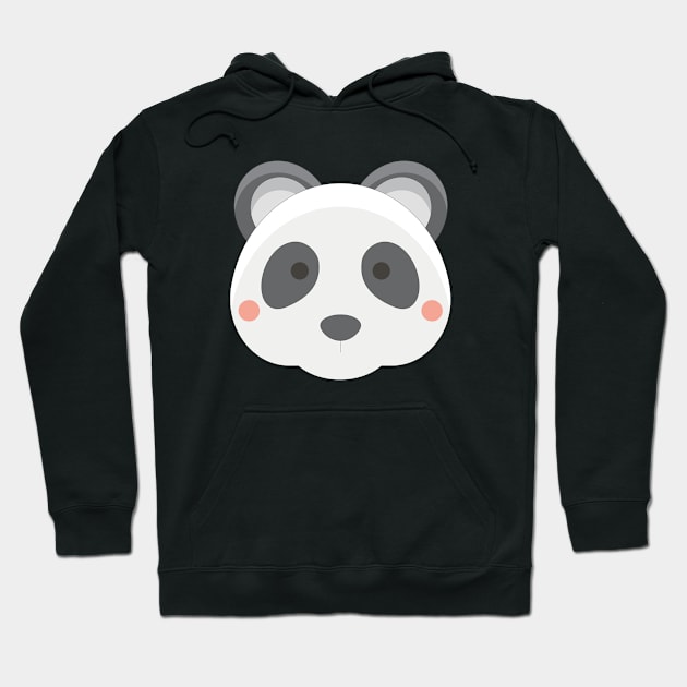 Panda T-shirt Hoodie by Ahmedbaali